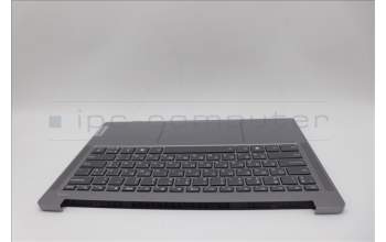 Lenovo 5CB1N90848 C-Cover with keyboard, Ukraine, Arctic Grey, US