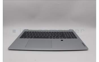 Lenovo 5CB1N90977 C-Cover with keyboard, UK English, Cloud Grey, Backlight, Fingerprint, UK