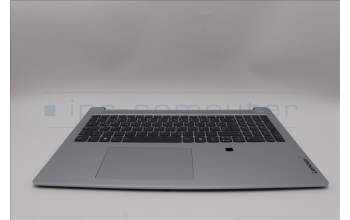 Lenovo 5CB1N90986 C-Cover with keyboard, German, Cloud Grey, Backlight, Fingerprint, UK
