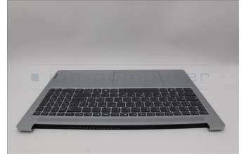Lenovo 5CB1N91018 C-Cover with keyboard, Italian, Cloud Grey, Backlight, Non-Fingerprint, UK