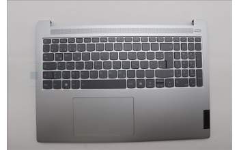 Lenovo 5CB1N91026 C-Cover with keyboard, German, Cloud Grey, Backlight, Non-Fingerprint, UK