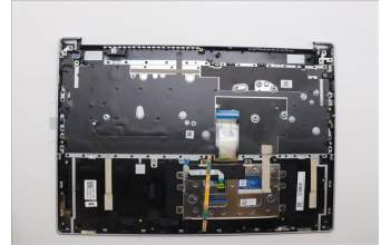 Lenovo 5CB1N91031 C-Cover with keyboard, Slovenian, Cloud Grey, Backlight, Non-Fingerprint, UK