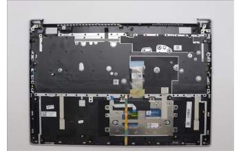 Lenovo 5CB1N91032 C-Cover with keyboard, Switzerland, Cloud Grey, Backlight, Non-Fingerprint, UK