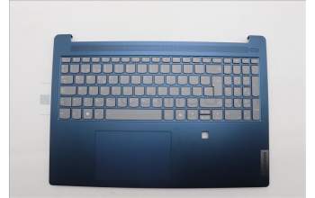 Lenovo 5CB1N91050 C-Cover with keyboard, Spanish, Abyss Blue, Backlight, Fingerprint, UK