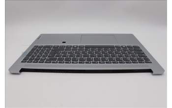 Lenovo 5CB1N92821 C-Cover with keyboard, Italian, Cloud Grey, Non-Backlight, Fingerprint, UK