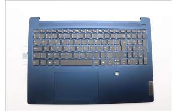 Lenovo 5CB1N93708 C-Cover with keyboard, Belgian, Abyss Blue, Non-Backlight, Fingerprint, UK