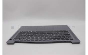 Lenovo 5CB1N94666 C-Cover with keyboard, Italian, Arctic Grey, Non-Backlight, UK
