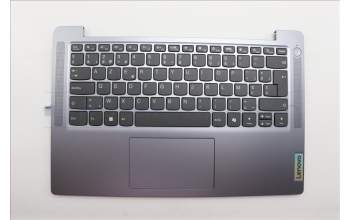 Lenovo 5CB1N94714 C-Cover with keyboard,Belgian,Arctic Grey,Non_Backlight,Non_Fingerprint