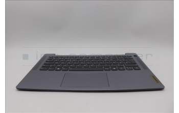 Lenovo 5CB1N94785 C-Cover with keyboard, Belgian, Arctic Grey, Backlight, UK