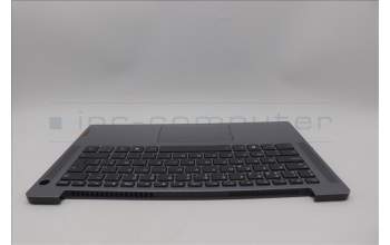 Lenovo 5CB1N94785 C-Cover with keyboard, Belgian, Arctic Grey, Backlight, UK