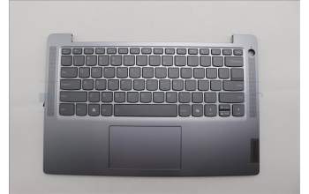 Lenovo 5CB1N94790 C-Cover with keyboard, US English Euro, Arctic Grey, Backlight, US