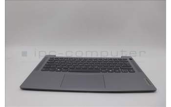 Lenovo 5CB1N94794 C-Cover with keyboard, German, Arctic Grey, Backlight, UK