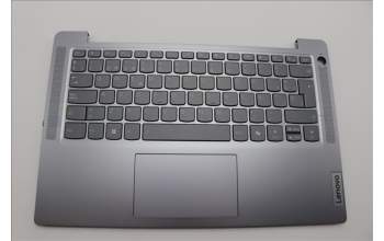 Lenovo 5CB1N94807 C-Cover with keyboard, Spanish, Arctic Grey, Backlight, UK