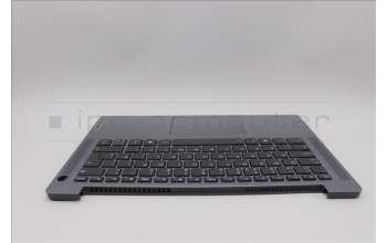 Lenovo 5CB1N94812 C-Cover with keyboard, UK English, Arctic Grey, Backlight, UK
