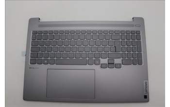Lenovo 5CB1N95018 C-Cover with keyboard, Nordic, Arctic Grey, UK
