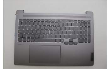 Lenovo 5CB1N95052 C-Cover with keyboard, UK English, Arctic Grey, UK