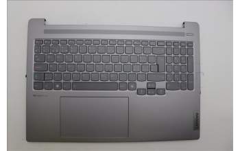 Lenovo 5CB1N95055 C-Cover with keyboard, Switzerland, Arctic Grey, UK