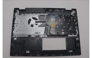 Lenovo 5CB1N95080 C-Cover with keyboard, Greek, Luna Grey, Fingerprint, US