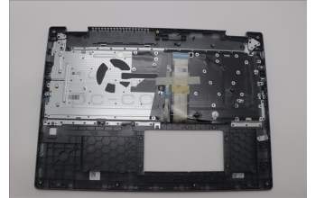 Lenovo 5CB1N95087 C-Cover with keyboard, Switzerland, Luna Grey, Fingerprint, UK