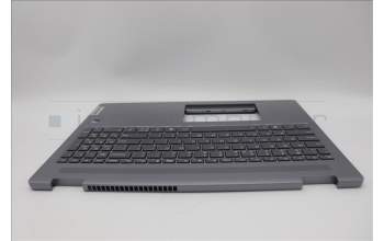 Lenovo 5CB1N95088 C-Cover with keyboard, US English Euro, Luna Grey, Fingerprint, US