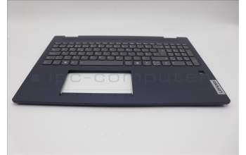 Lenovo 5CB1N95100 C-Cover with keyboard, Portuguese, Cosmic Blue, Fingerprint, UK