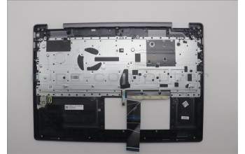 Lenovo 5CB1N95145 C-Cover with keyboard, Switzerland, Storm Grey, Fingerprint, UK