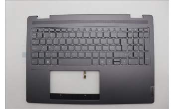Lenovo 5CB1N95171 C-Cover with keyboard, Nordic, Storm Grey, Non-FingerPrint, UK