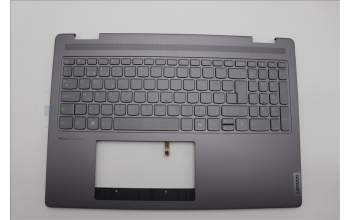 Lenovo 5CB1N95172 C-Cover with keyboard, Portuguese, Storm Grey, Non-FingerPrint, UK