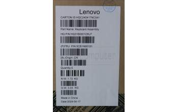 Lenovo 5CB1N95181 Tastatur inkl. TopcaseASM EURO ENG H83DL NFP SG