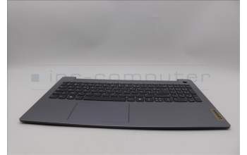 Lenovo 5CB1N95266 C-Cover with keyboard, French, Arctic Grey, Backlight, Fingerprint, US