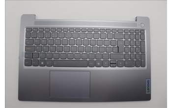 Lenovo 5CB1N95318 C-Cover with keyboard, UK English, Arctic Grey, Backlight, UK