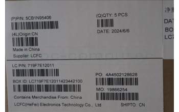 Lenovo 5CB1N95406 C-Cover with keyboard, Switzerland, Arctic Grey, Non-Backlight, Fingerprint, UK