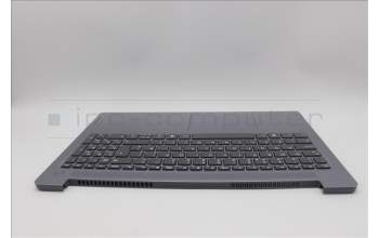 Lenovo 5CB1N95414 C-Cover with keyboard, UK English, Arctic Grey, Non-Backlight, UK