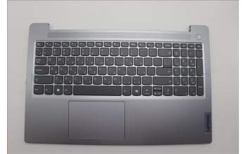 Lenovo 5CB1N95430 C-Cover with keyboard, Hebrew, Arctic Grey, Non-Backlight, US
