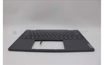 Lenovo 5CB1N95768 C-Cover with keyboard, Portuguese, Storm Grey, FingerPrint, UK
