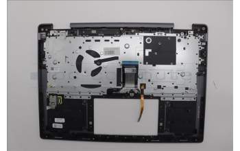 Lenovo 5CB1N95782 C-Cover with keyboard, Belgian, Storm Grey, FingerPrint, UK