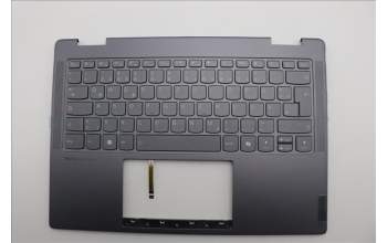 Lenovo 5CB1N95796 C-Cover with keyboard, German, Storm Grey, Non-Fingerprint, UK