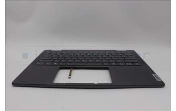 Lenovo 5CB1N95808 C-Cover with keyboard, US English Euro, Storm Grey, Non-Fingerprint, US
