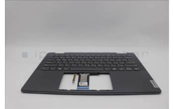 Lenovo 5CB1N96844 C-Cover with keyboard, Arabic, Storm Grey, Non-FingerPrint, US