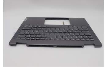Lenovo 5CB1N96845 C-Cover with keyboard, French, Storm Grey, Non-Fingerprint, US