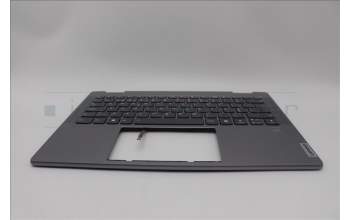 Lenovo 5CB1N96860 C-Cover with keyboard, Portuguese, Arctic Grey, FingerPrint, UK