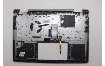 Lenovo 5CB1N96863 C-Cover with keyboard, Spanish, Arctic Grey, FingerPrint, UK