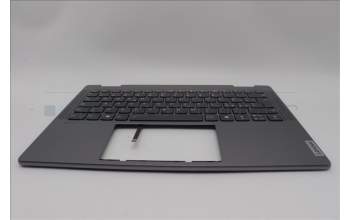 Lenovo 5CB1N96883 C-Cover with keyboard, Italian, Arctic Grey, Non-FingerPrint, UK