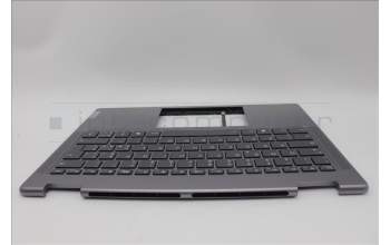 Lenovo 5CB1N96883 C-Cover with keyboard, Italian, Arctic Grey, Non-FingerPrint, UK