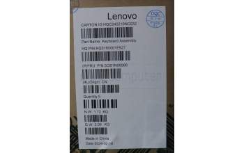 Lenovo 5CB1N96986 Tastatur inkl. TopcaseASM USA ENG H83DM FP ARG