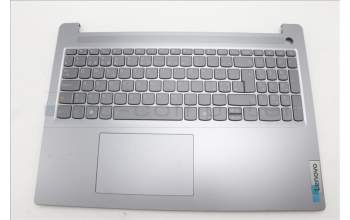 Lenovo 5CB1N97086 C-Cover with keyboard, Switzerland, Arctic Grey, Backlight, Fingerprint, UK