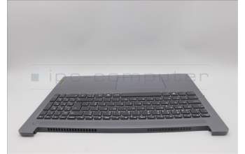 Lenovo 5CB1N97523 C-Cover with keyboard, Portuguese, Arctic Grey, Non-Backlight, UK