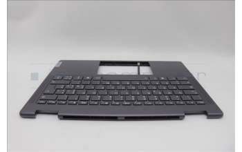 Lenovo 5CB1N97611 C-Cover with keyboard, Italian, Storm Grey, FingerPrint, UK