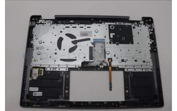 Lenovo 5CB1N97614 C-Cover with keyboard, Hebrew, Storm Grey, Fingerprint, US