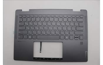 Lenovo 5CB1N97620 C-Cover with keyboard, Russian, Storm Grey, Fingerprint, US
